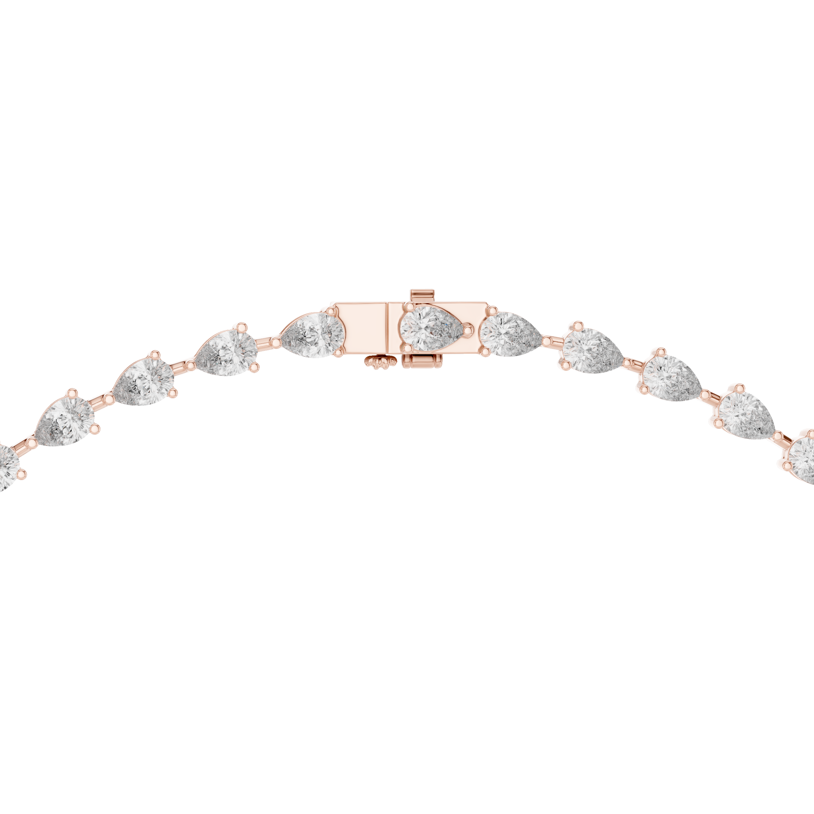Solitairekart 22.98ct Natural Diamond Tennis Necklace – J Color, VS1 Clarity