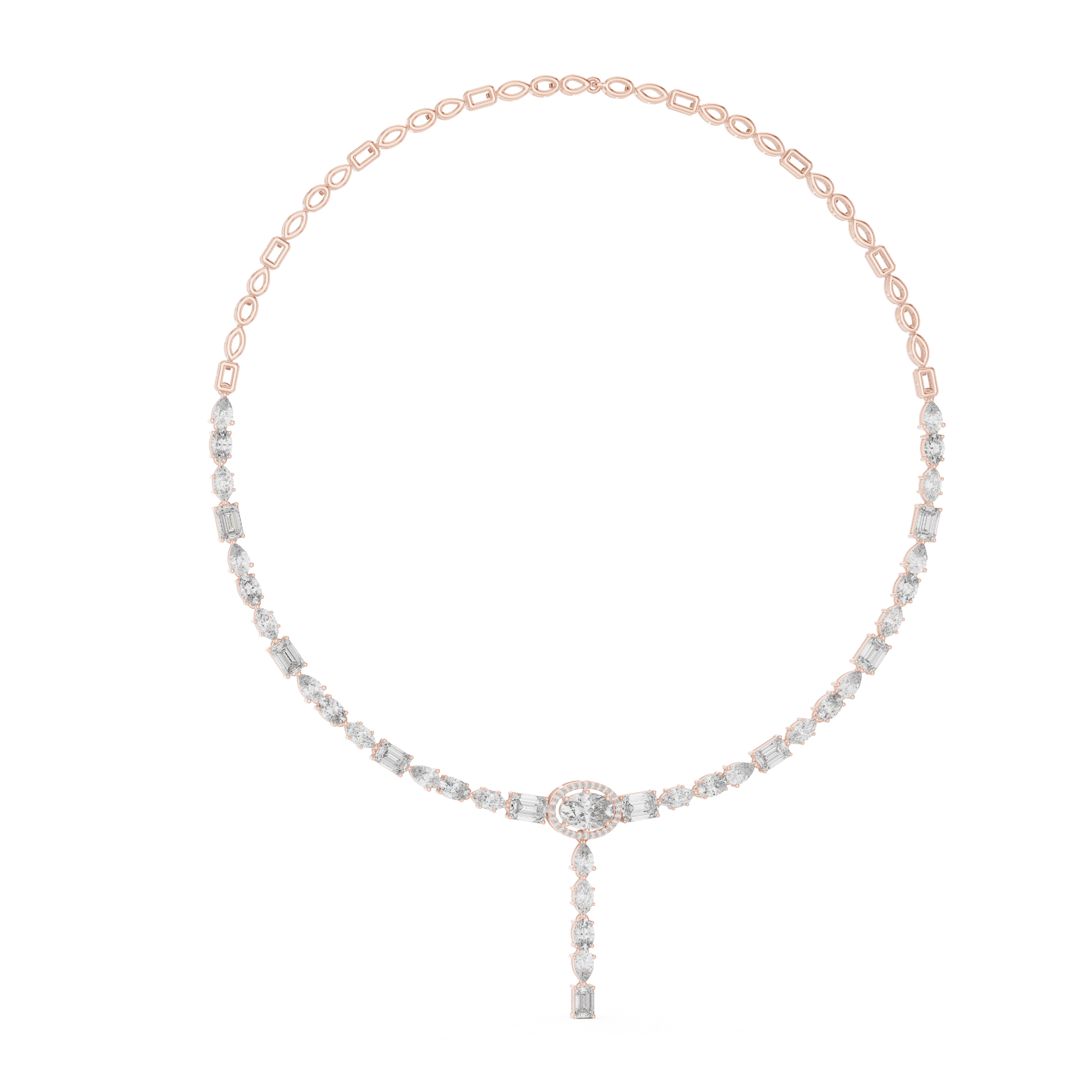 Solitairekart 14.27 Ct Natural Diamond Tennis