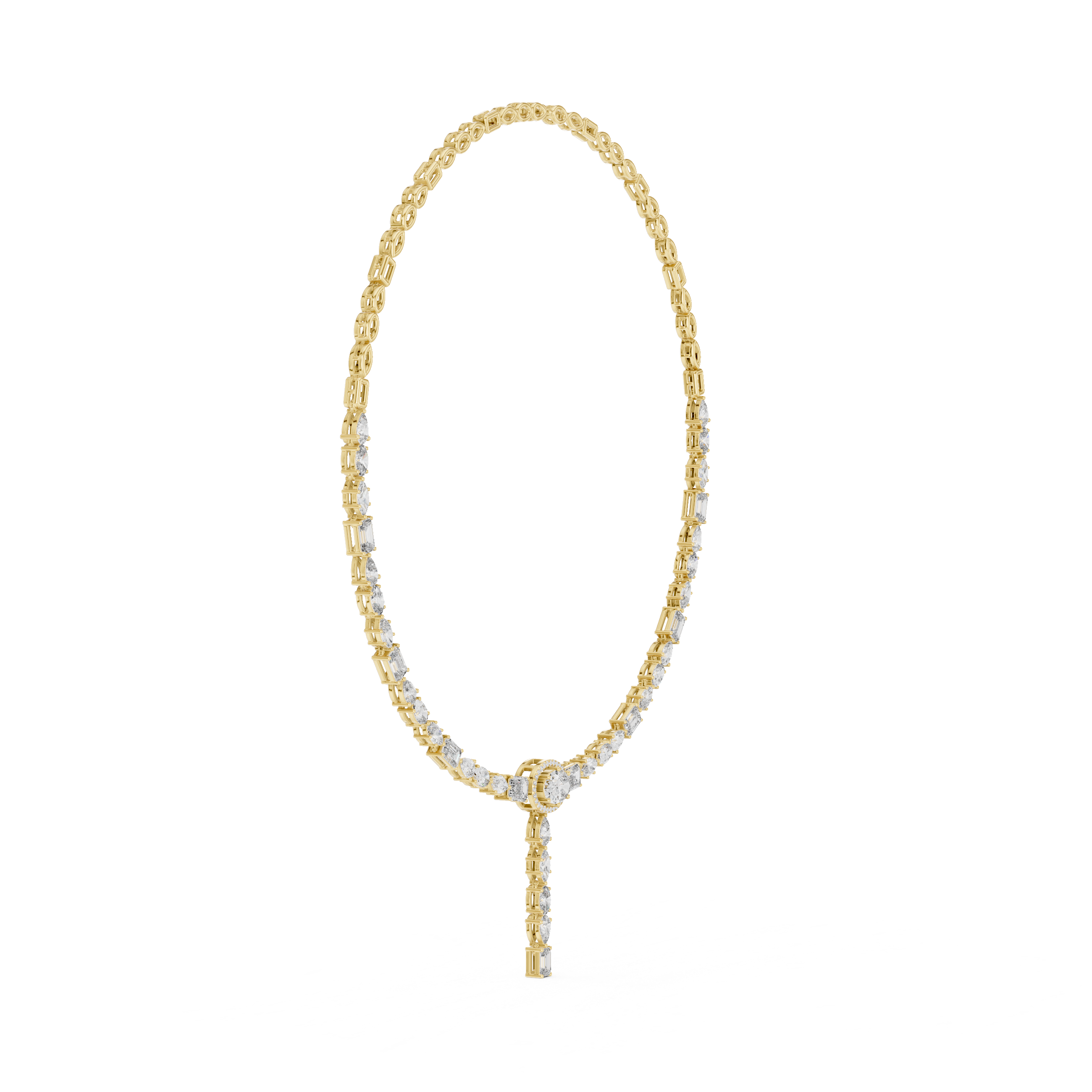 Solitairekart 14.27 Ct Natural Diamond Tennis