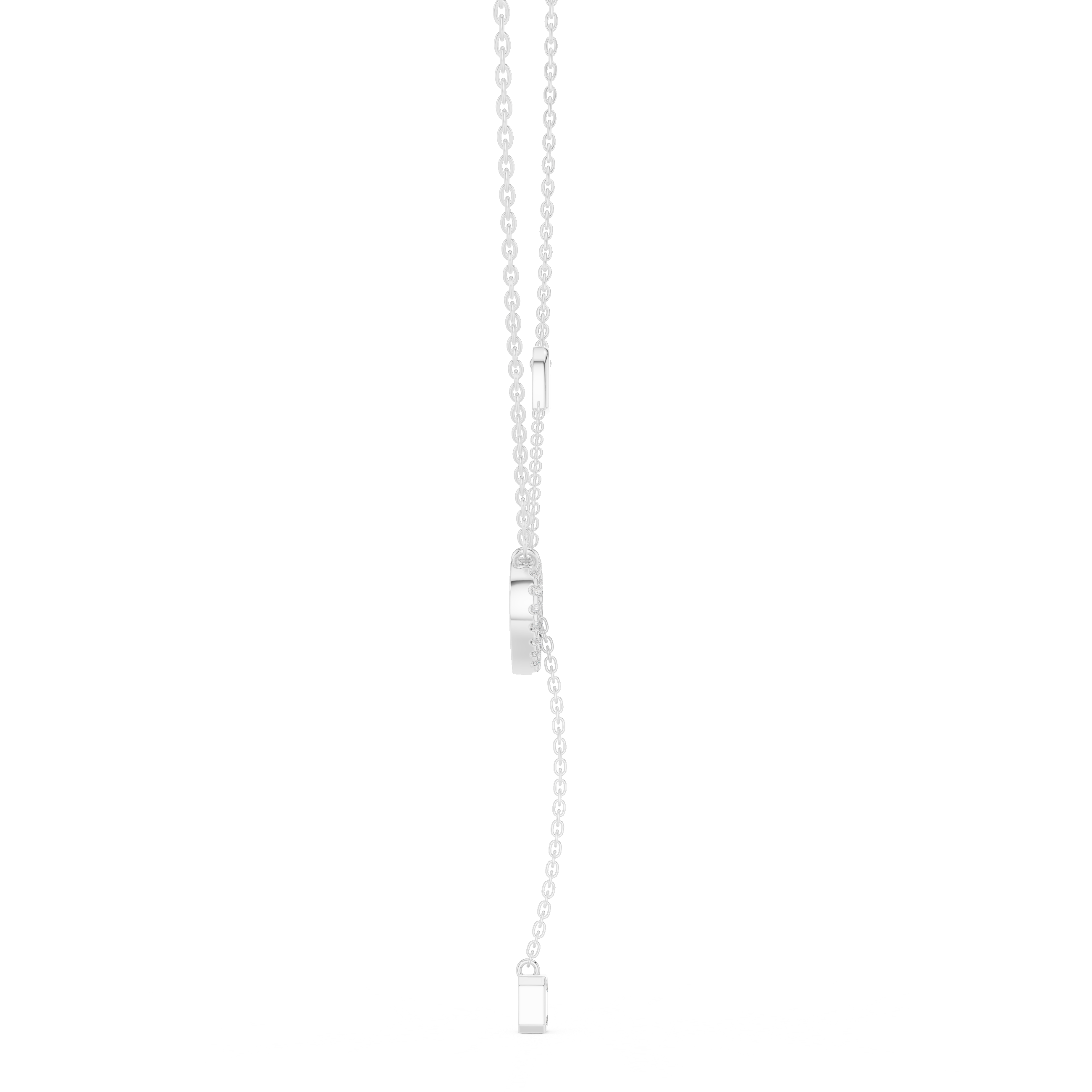 0.30 Ct GH/VS Natural Diamond Y Pendant