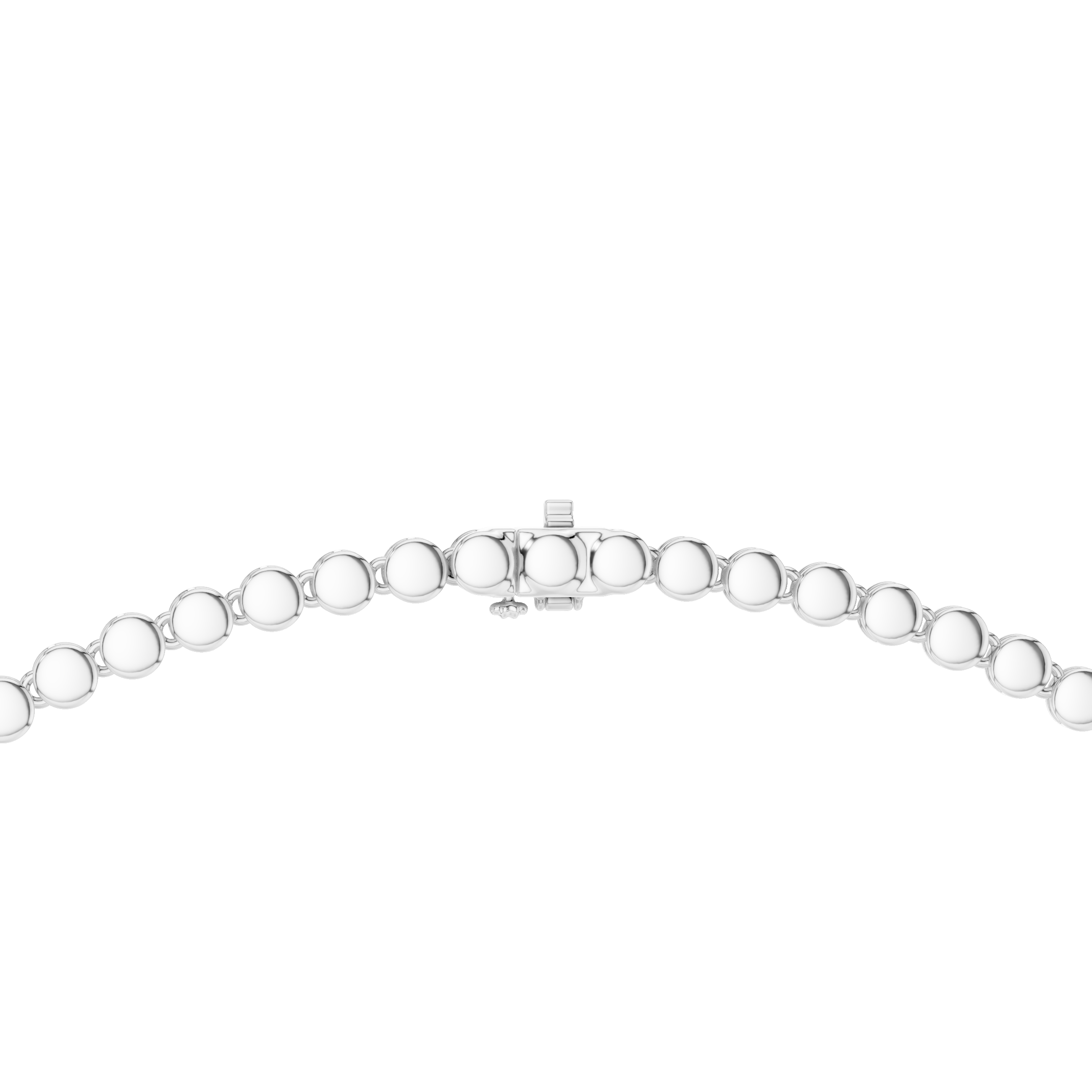 7.884 Carat Natural Diamond Tennis Necklace – GH Color SI Clarity