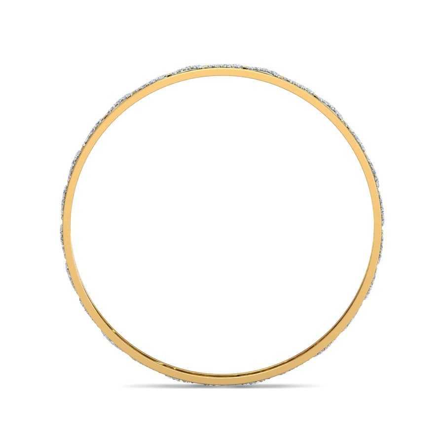 1.35ct Celestial Crescent Lab Grown Diamond Bangle