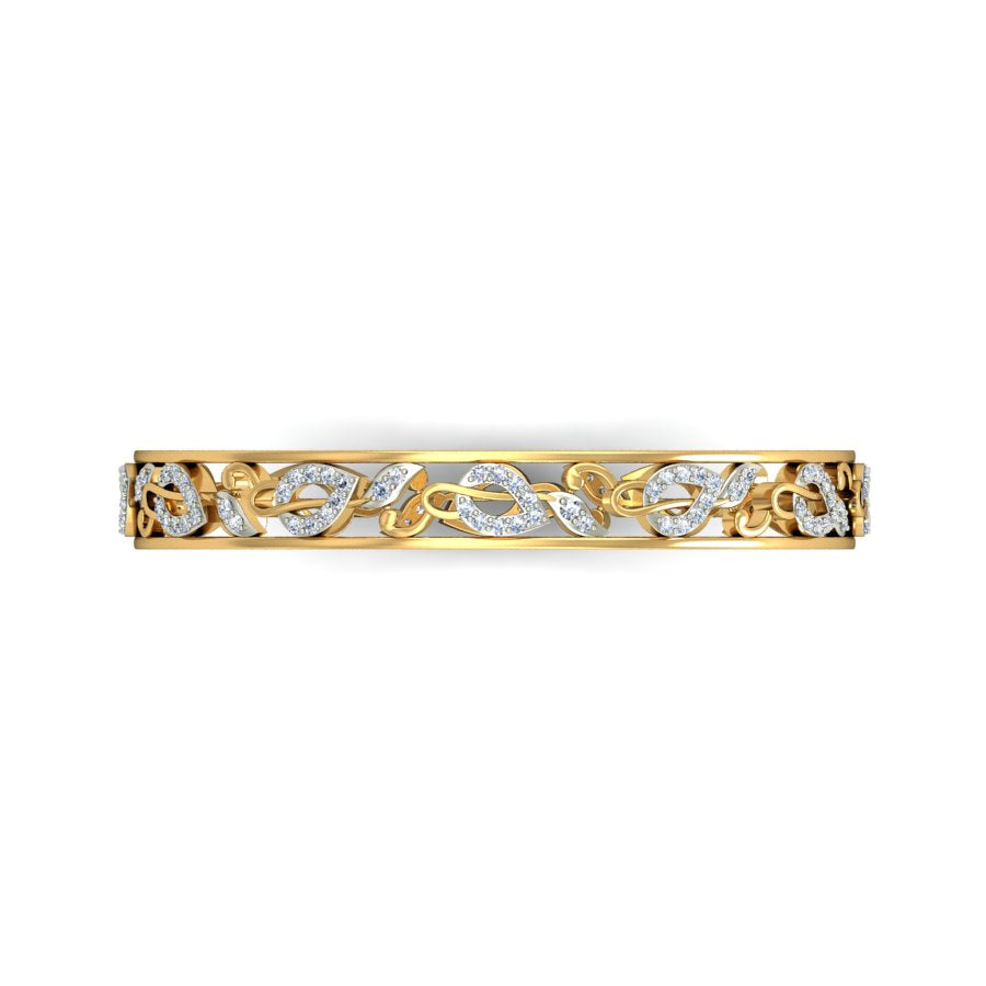 1.38ct Eternal Knot Lab Grown  Diamond Bangle