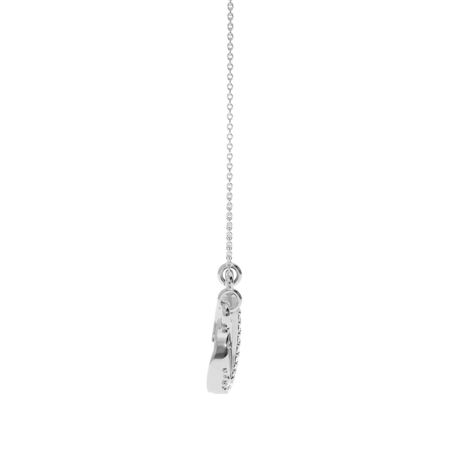 Solitairekart Infinity Love Necklace 0.13 Carat Lab Grown Diamond