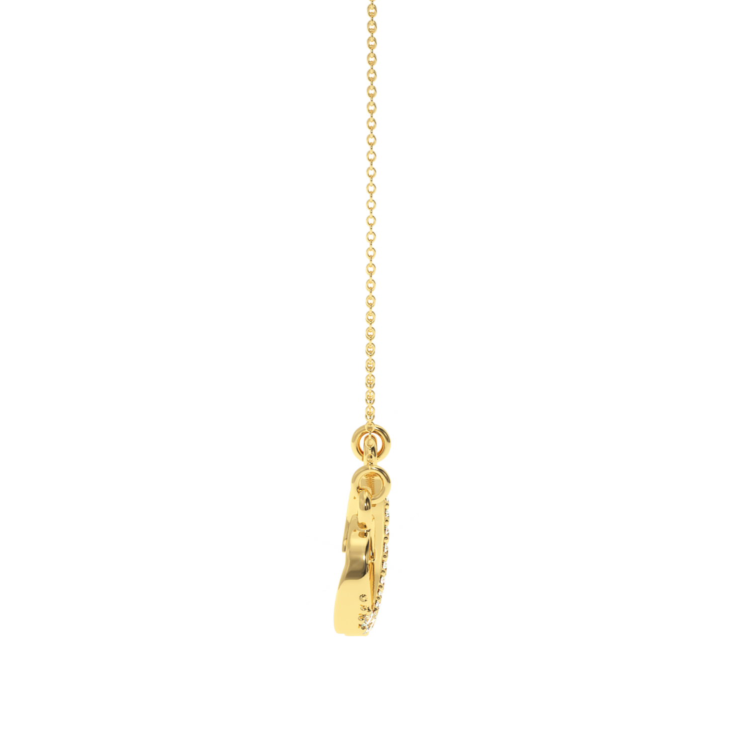 Solitairekart Infinity Love Necklace 0.13 Carat Lab Grown Diamond