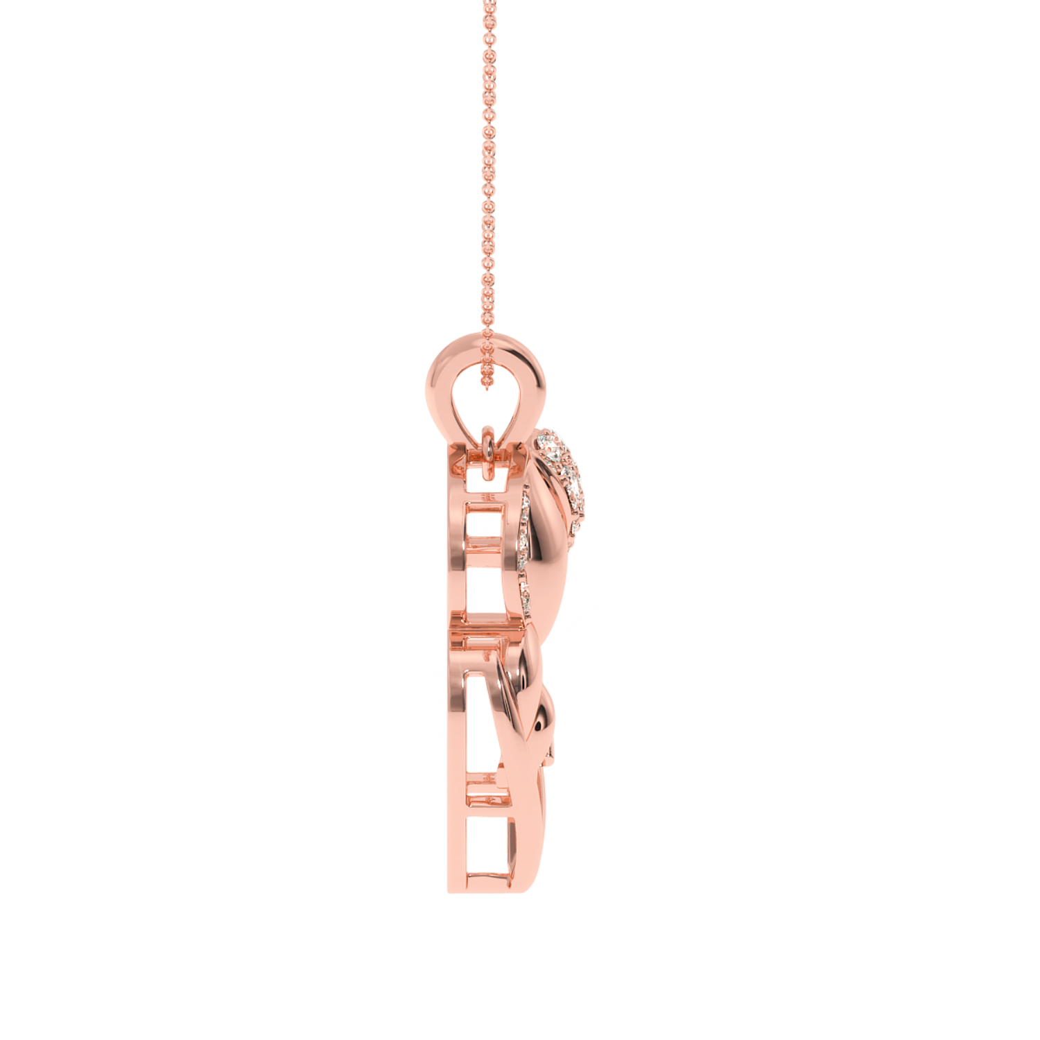 Soltairekart Stunning Lab Diamond Family Bond Pendant - 0.25 Carat