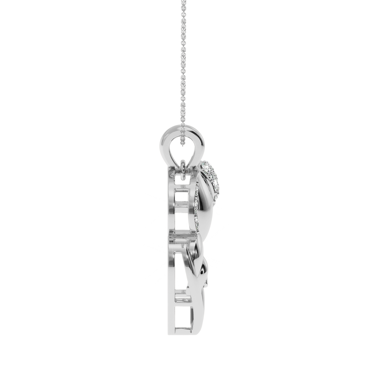 Soltairekart Stunning Lab Diamond Family Bond Pendant - 0.25 Carat