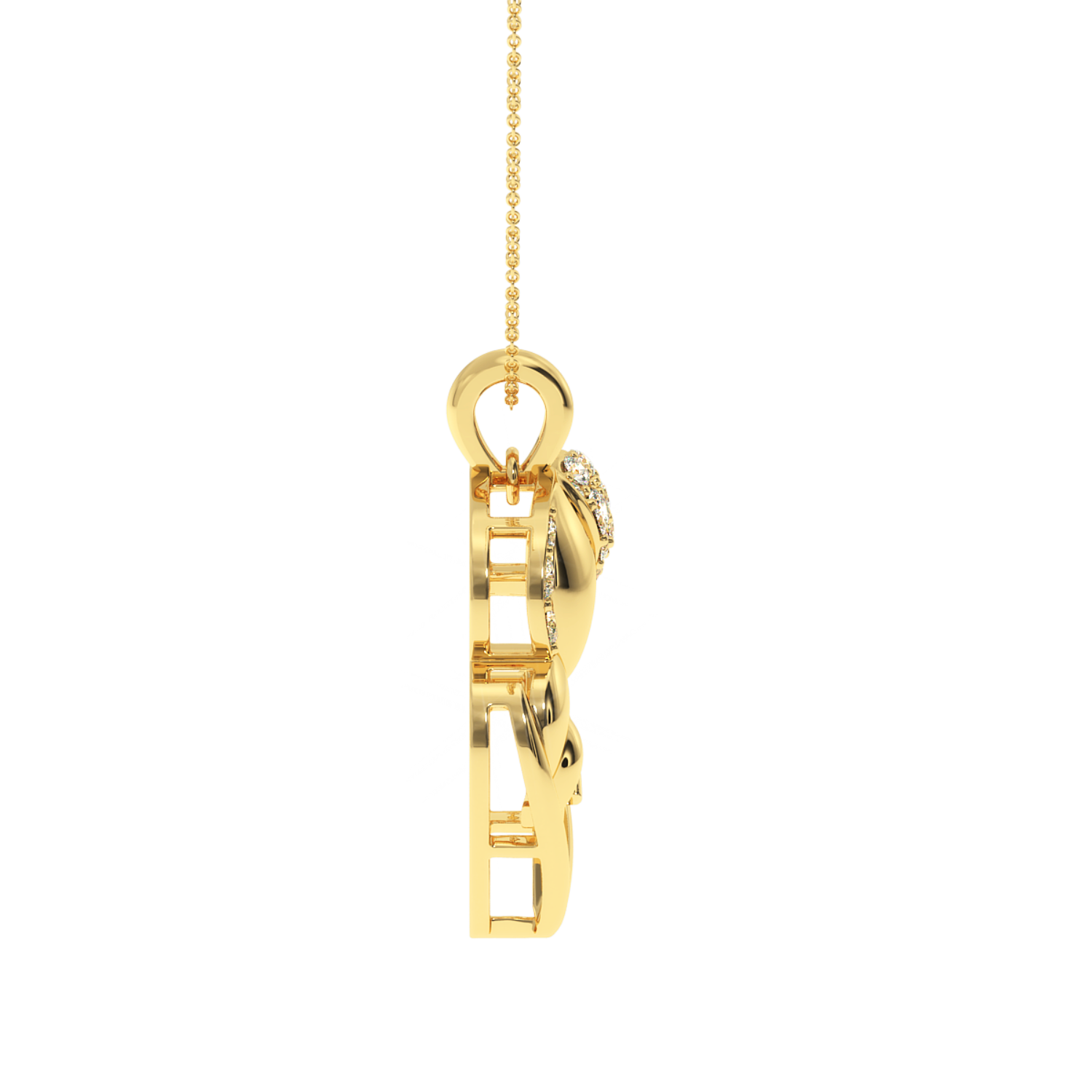 Soltairekart Stunning Lab Diamond Family Bond Pendant - 0.25 Carat