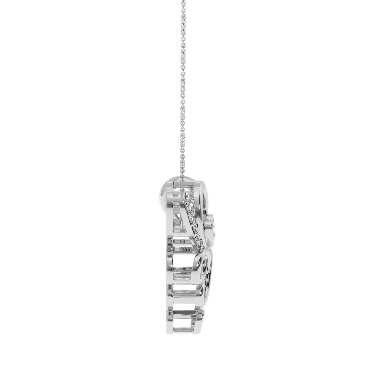 Solitairekart Romantic Valentine's Day Pendant - 0.10 Carat Lab Diamond