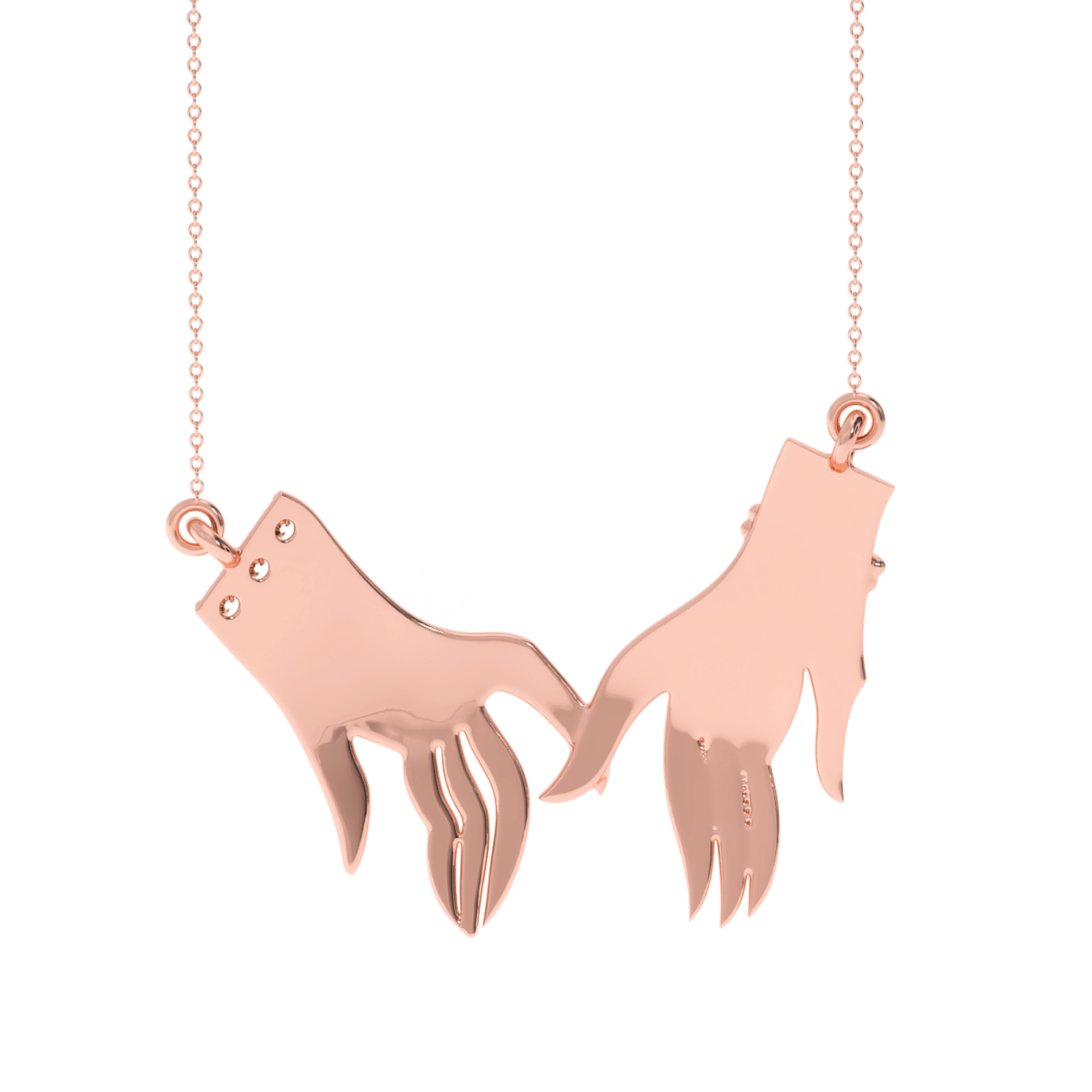 0.06ct-Together Forever Natural Diamond Pendant