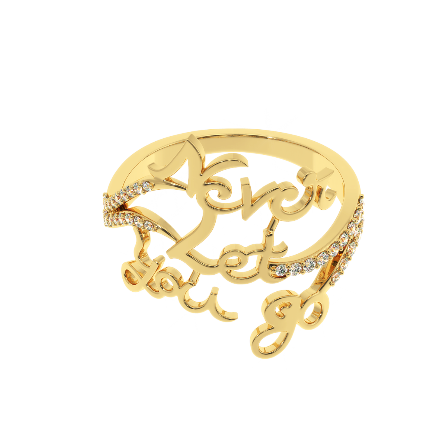 Forever Yours 0.22ct Lab Diamond Ring 14K YG