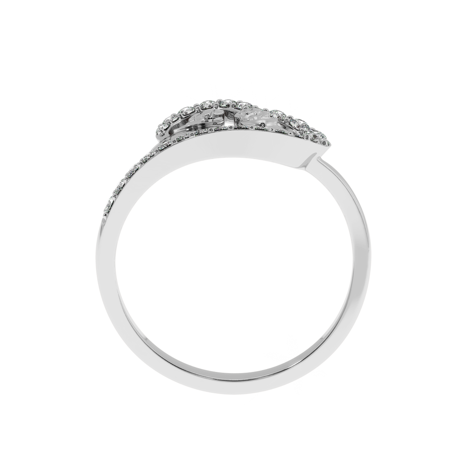 Solitairekart–Boy&Girl Ring 0.31ct Lab Grown Diamond 14K YG