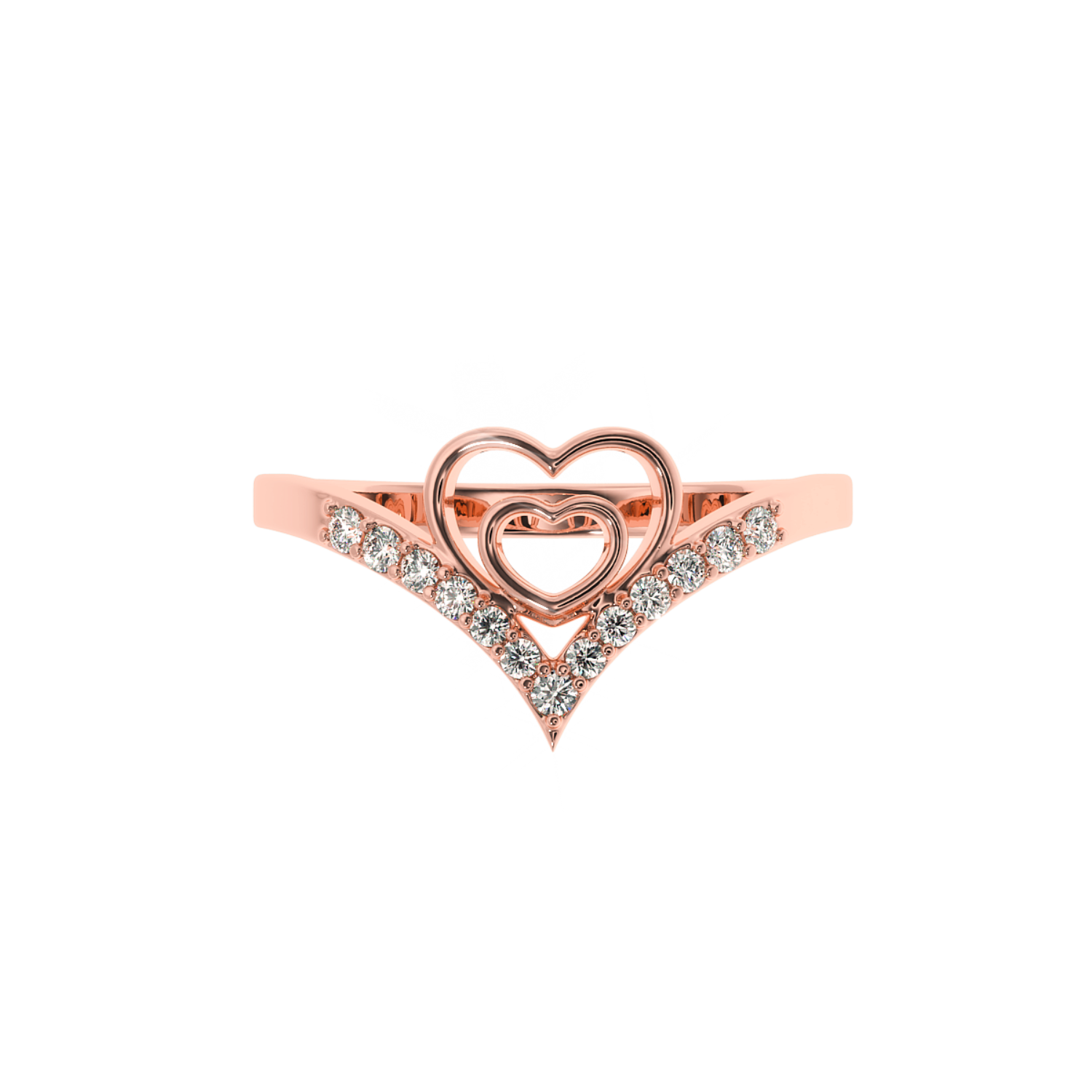 Buy 0.16Ct Forever Bond Diamond Ring | Eternal Love