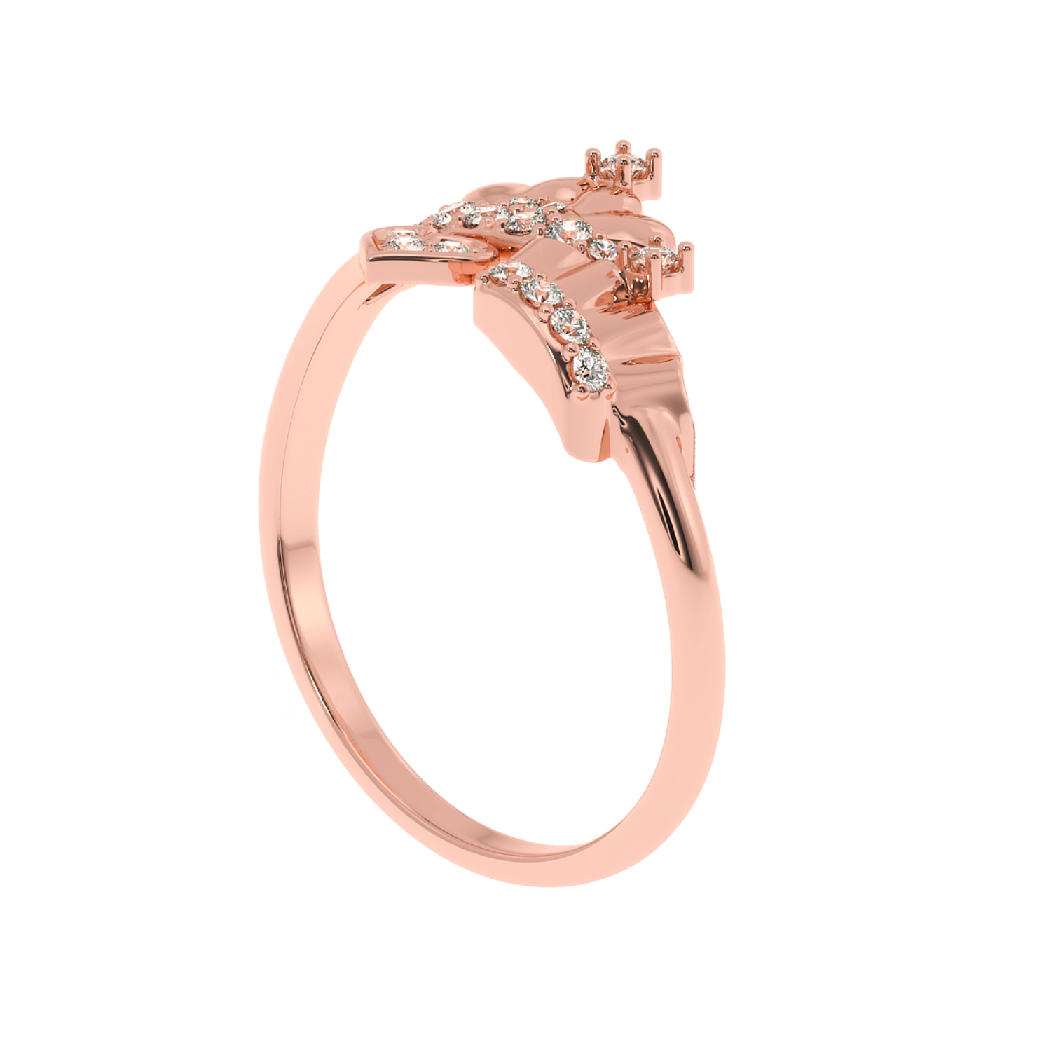 Buy 0.15Ct King & Queen Diamond Ring | Solitairekart