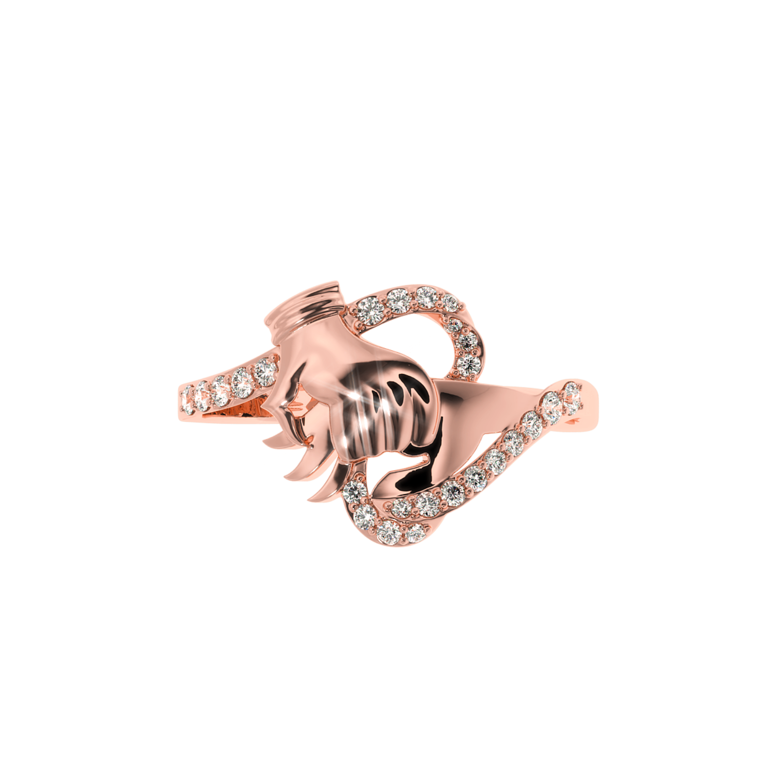 Shop Now Unbreakable Connection Diamond Ring | SolitaireKart