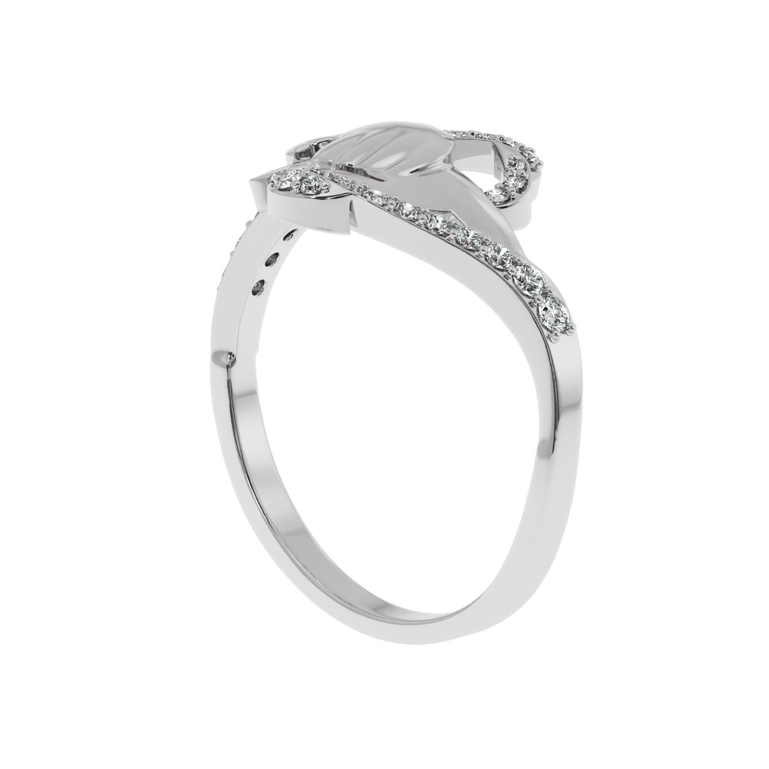 Shop Now Unbreakable Connection Diamond Ring | SolitaireKart