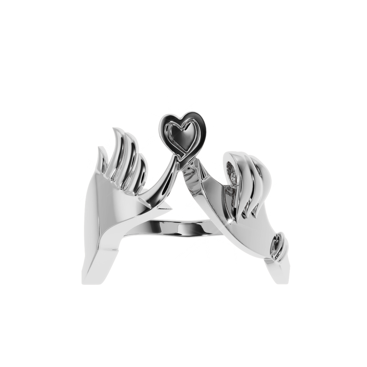 Solitairekart 2g 14K Gold Together Forever Ring – Timeless Love