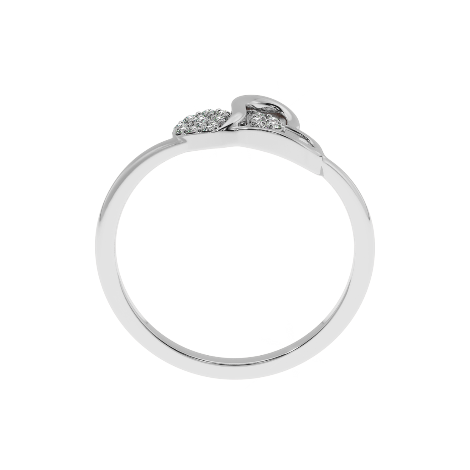 Buy Eternal Love & Heart Natural Diamond Ring |SOLITAIREKART