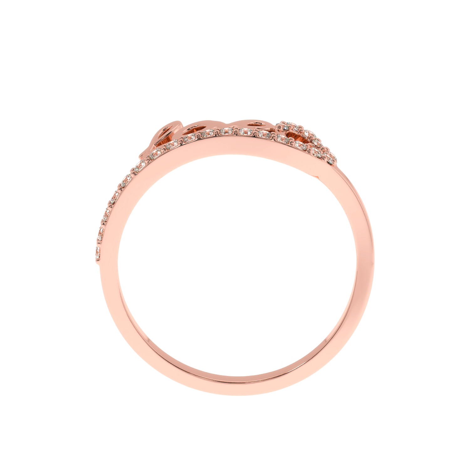 Buy Eternal Love 0.19Ct Natural Diamond Ring | SolitaireKart