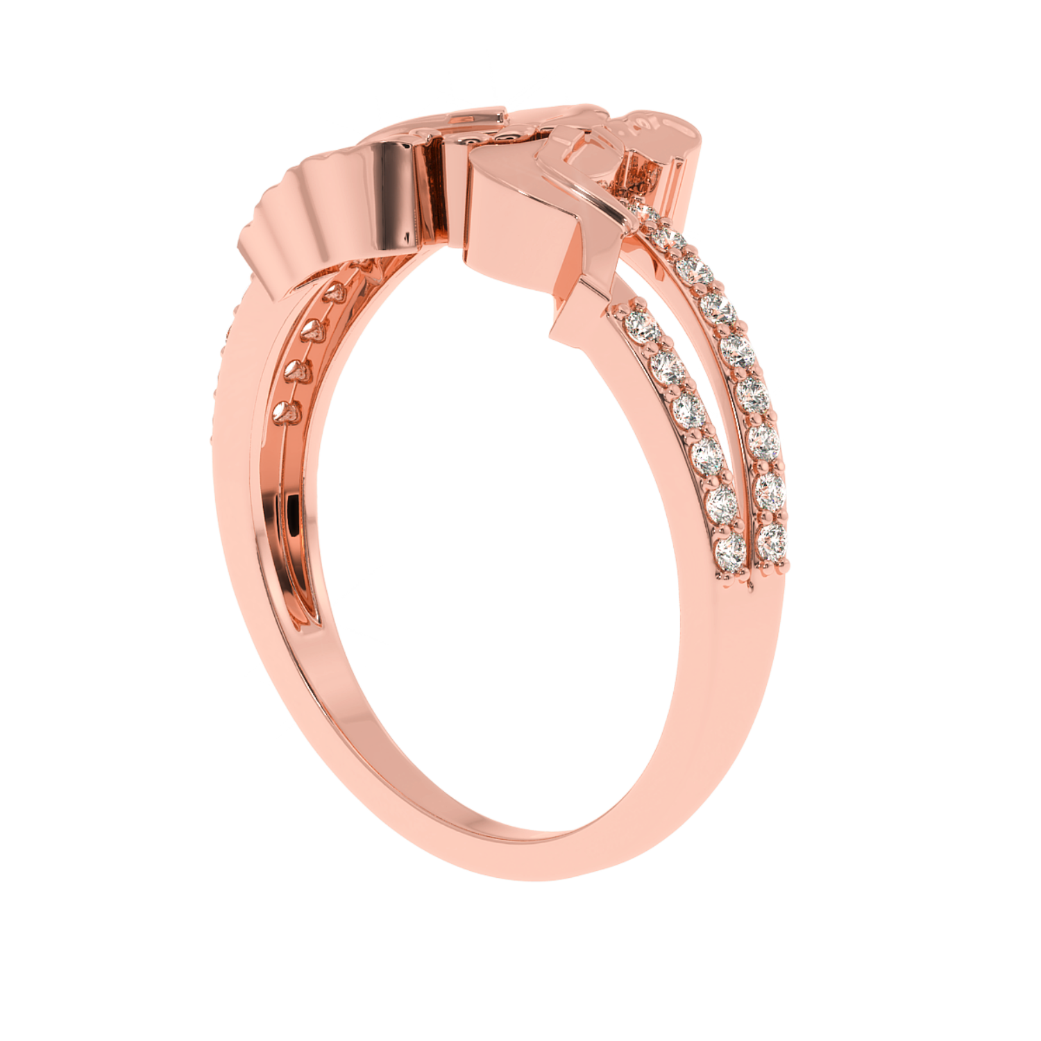 Shop Now Together Couple Ring Natural Diamond |Solitairekart