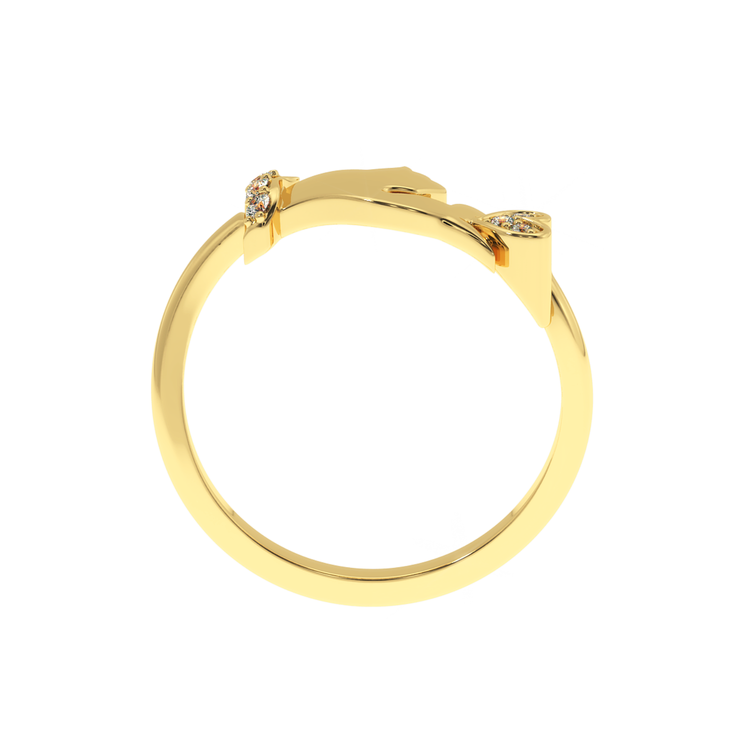 Buy Pawprints of Love Natural Diamond Ring | Solitairekart