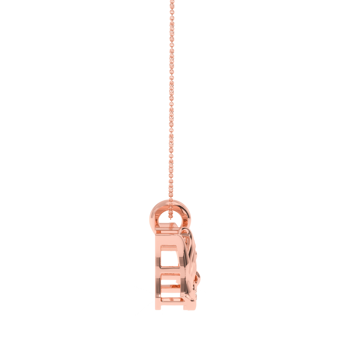 Solitairekart Pinky Promise 0.02 Carat Lab Diamond Pendant