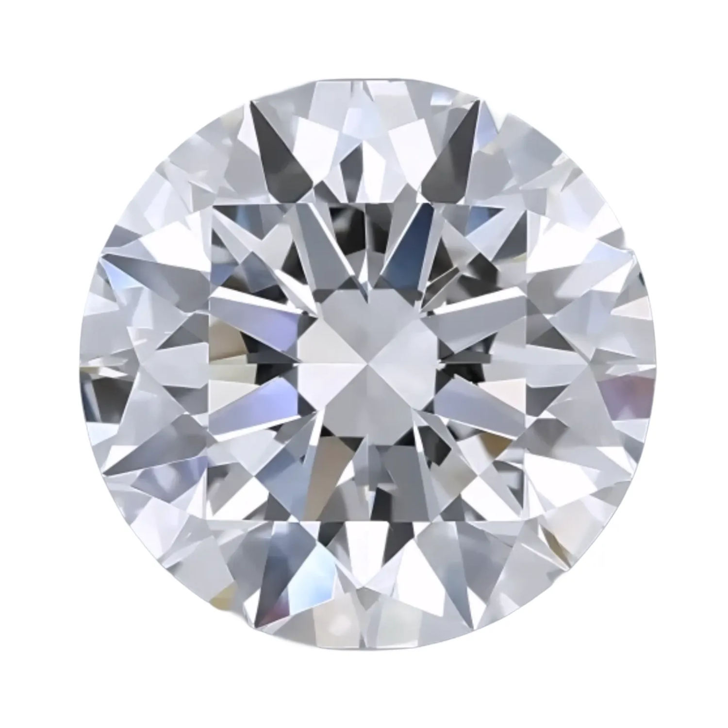 Exquisite 2.06ct Round Lab Grown Diamond D VVS2