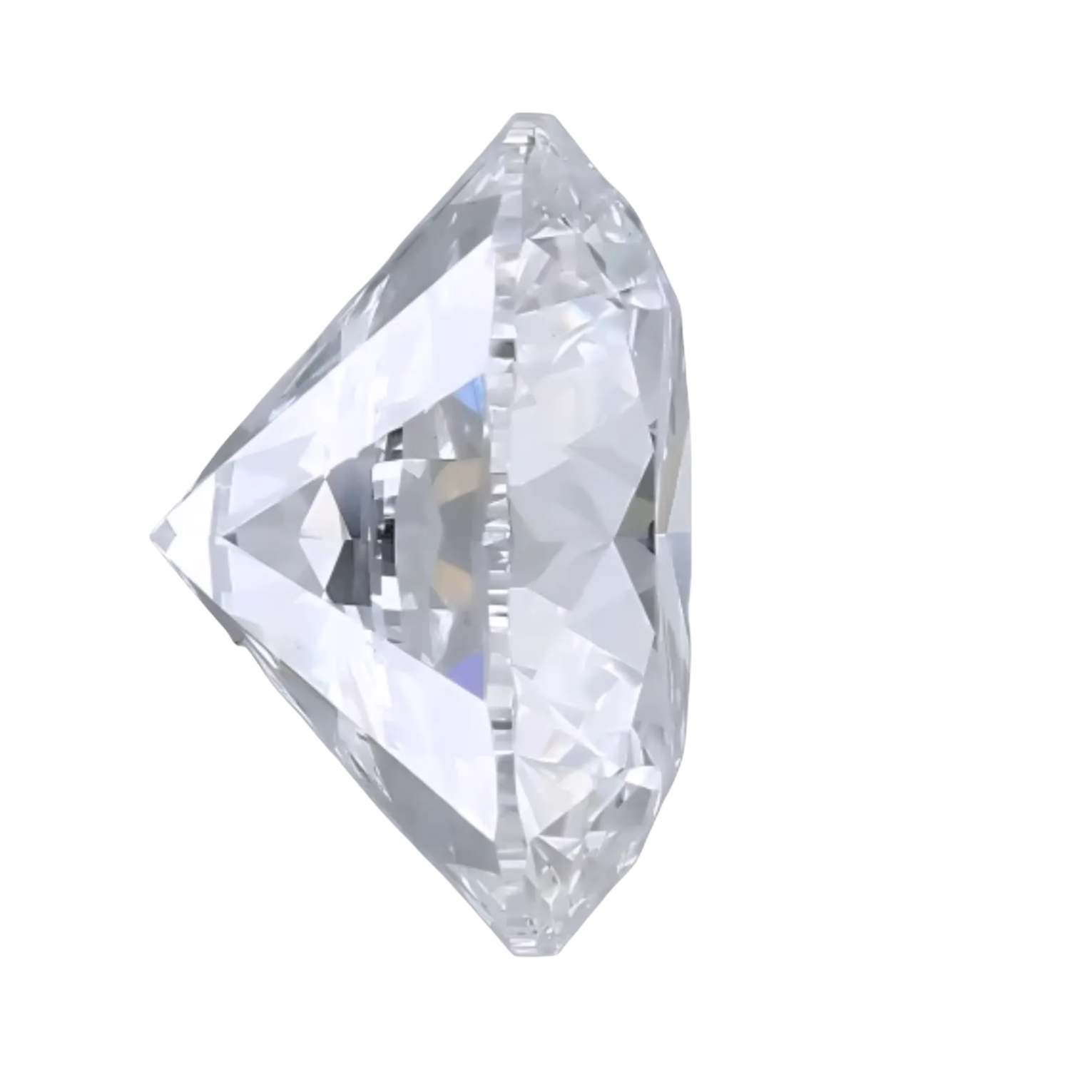 Round Shape Lab Grown Diamond.