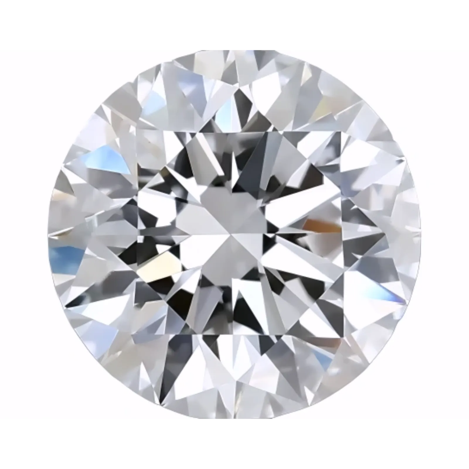 2.04ct Round Lab Grown Diamond D Color