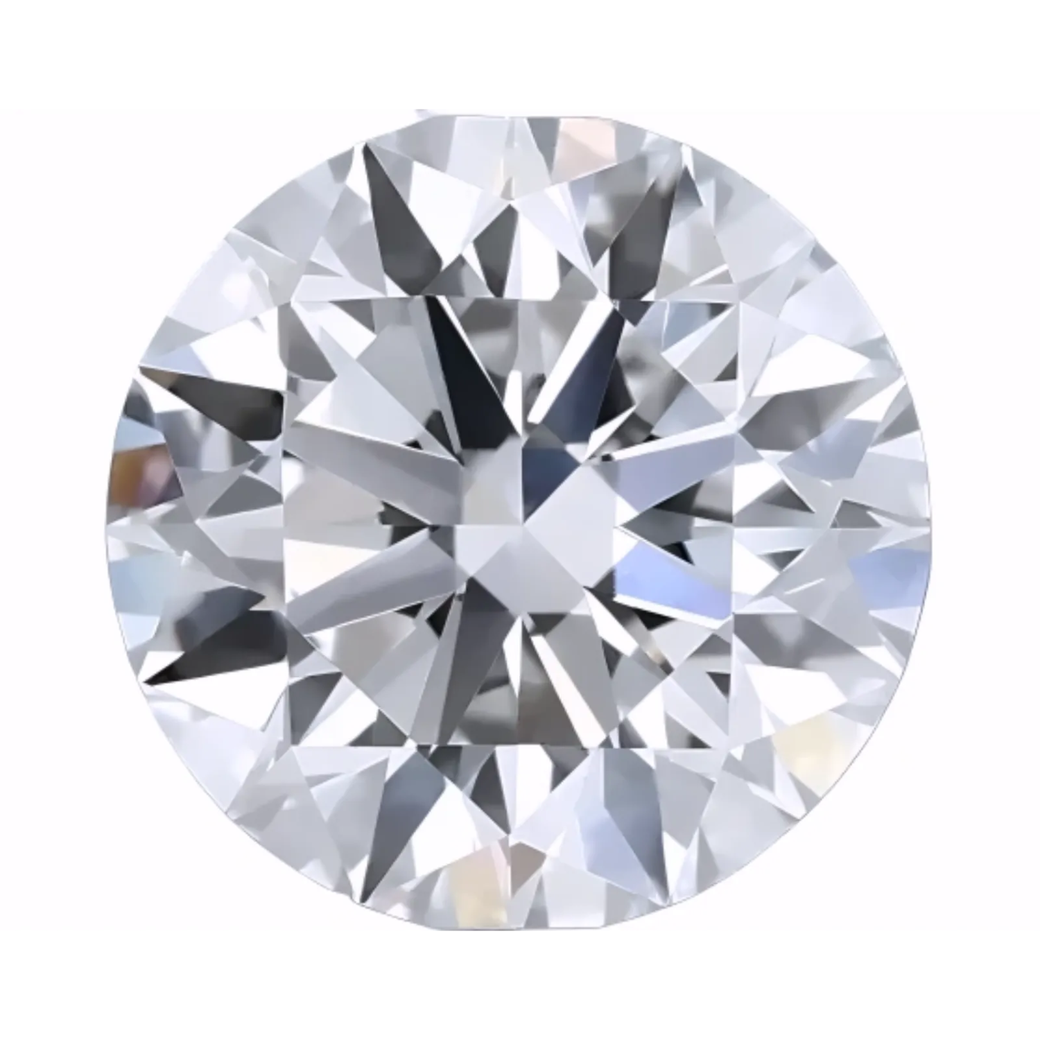 2.04ct Round Lab Grown Diamond D Color