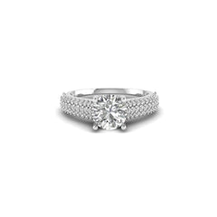 SolitaireKart  2.286 Carat G VS1 White Gold Lab Grown Diamond Engagement Ring – Sustainable Luxury