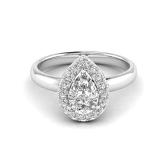 SolitaireKart  1.024 Ct G VS1 Lab Grown Diamond Engagement Ring in White Gold – Elegant & Timeless