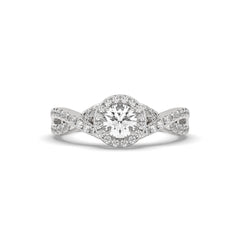 SolitaireKart 1.158 Ct E Color VS2 Certified Lab Grown Diamond Engagement Ring – White Gold