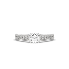 SolitaireKart 1.156 Carat F VS2 Lab Diamond Ring – Stunning White Gold Engagement Design