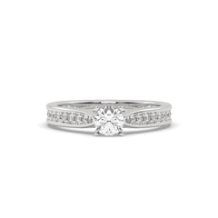 SolitaireKart 1.156 Carat F VS2 Lab Diamond Ring – Stunning White Gold Engagement Design