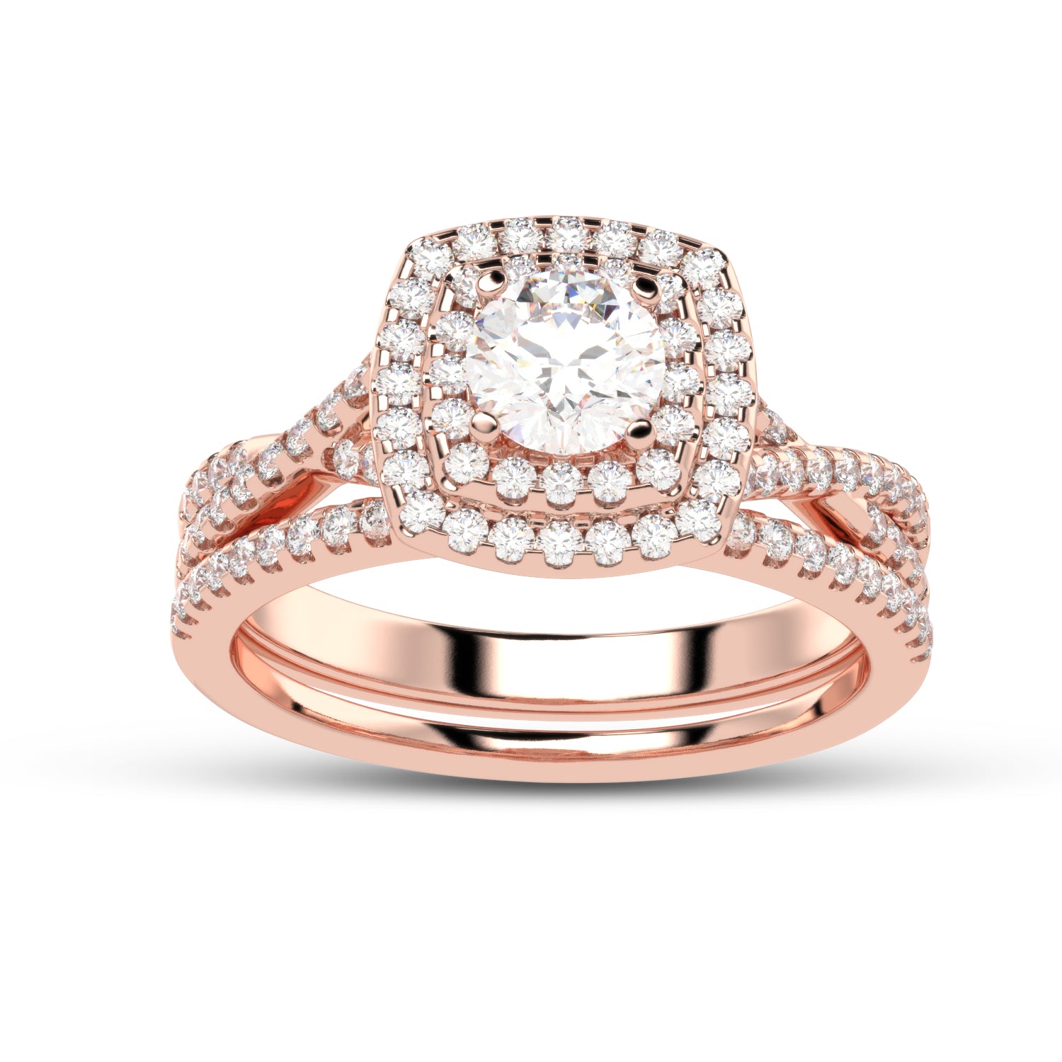Buy 0.96Ct H VS1 Natural Diamond Ring | SolitaireKart