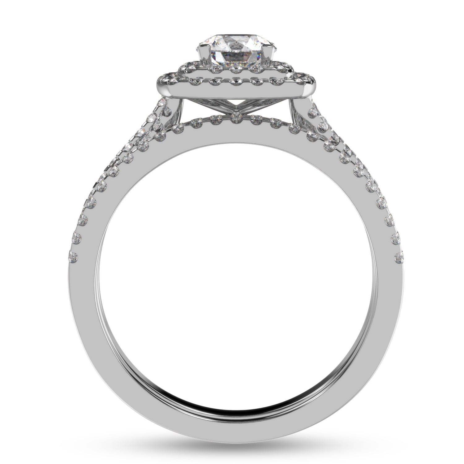 Buy 0.96Ct H VS1 Natural Diamond Ring | SolitaireKart