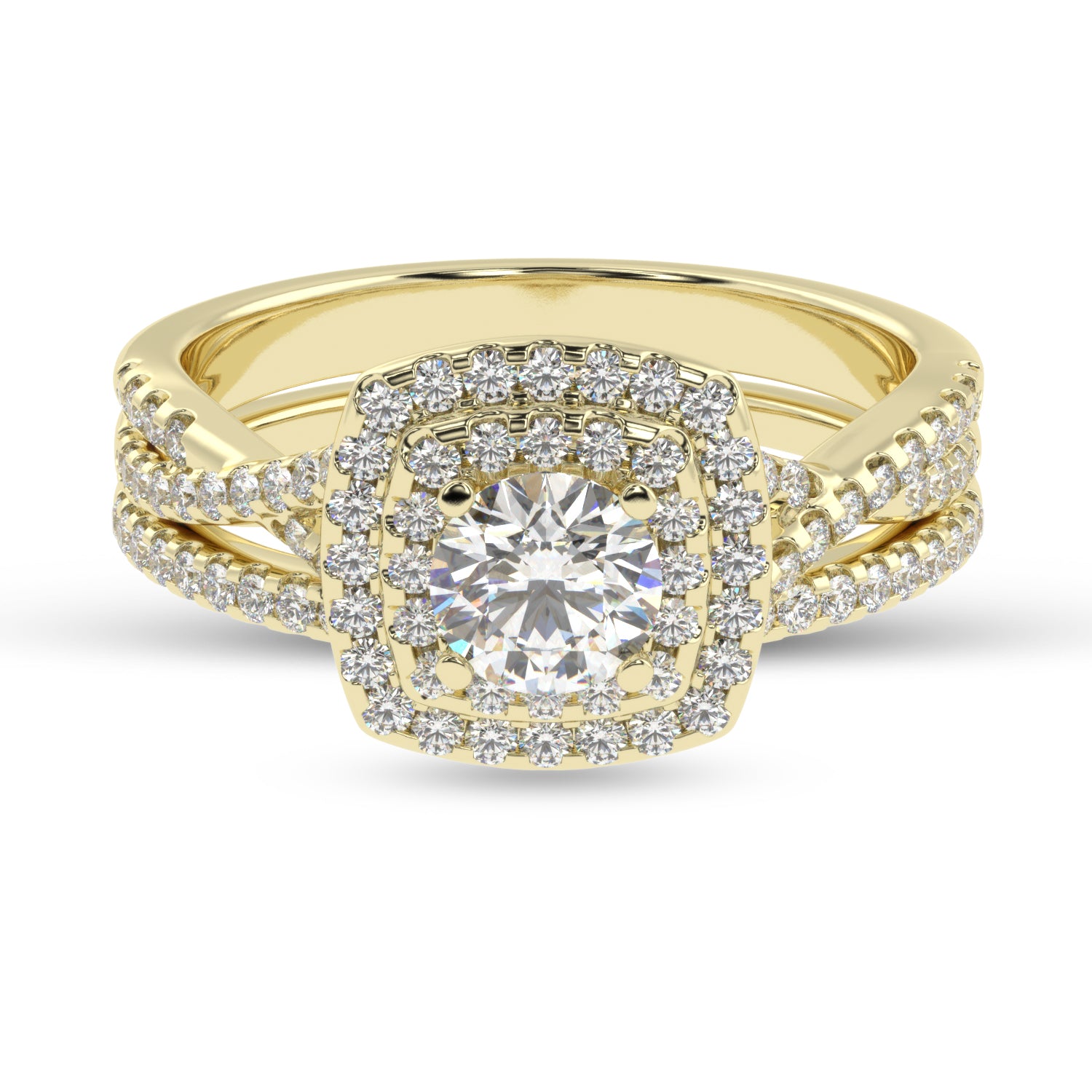 Buy 0.96Ct H VS1 Natural Diamond Ring | SolitaireKart