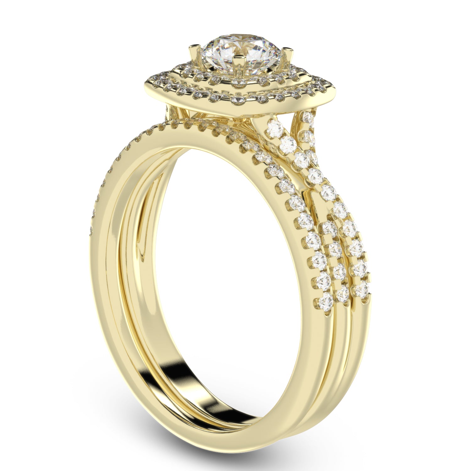 Buy 0.96Ct H VS1 Natural Diamond Ring | SolitaireKart