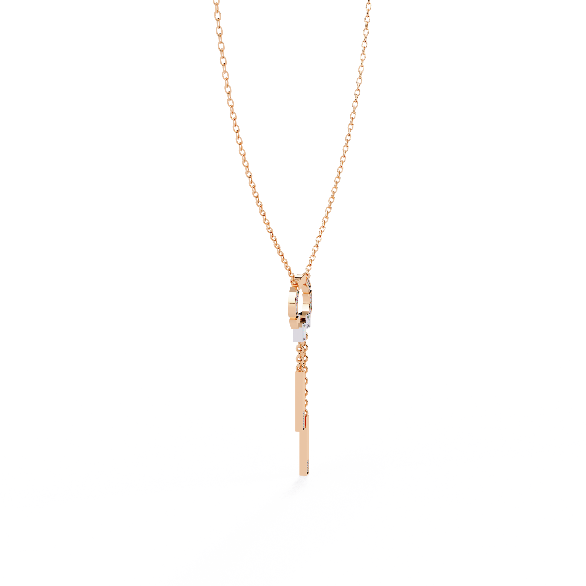 Solitairekart 0.38ct Natural Diamond Pendant-Necklace, HI Color, VS-SI Clarity