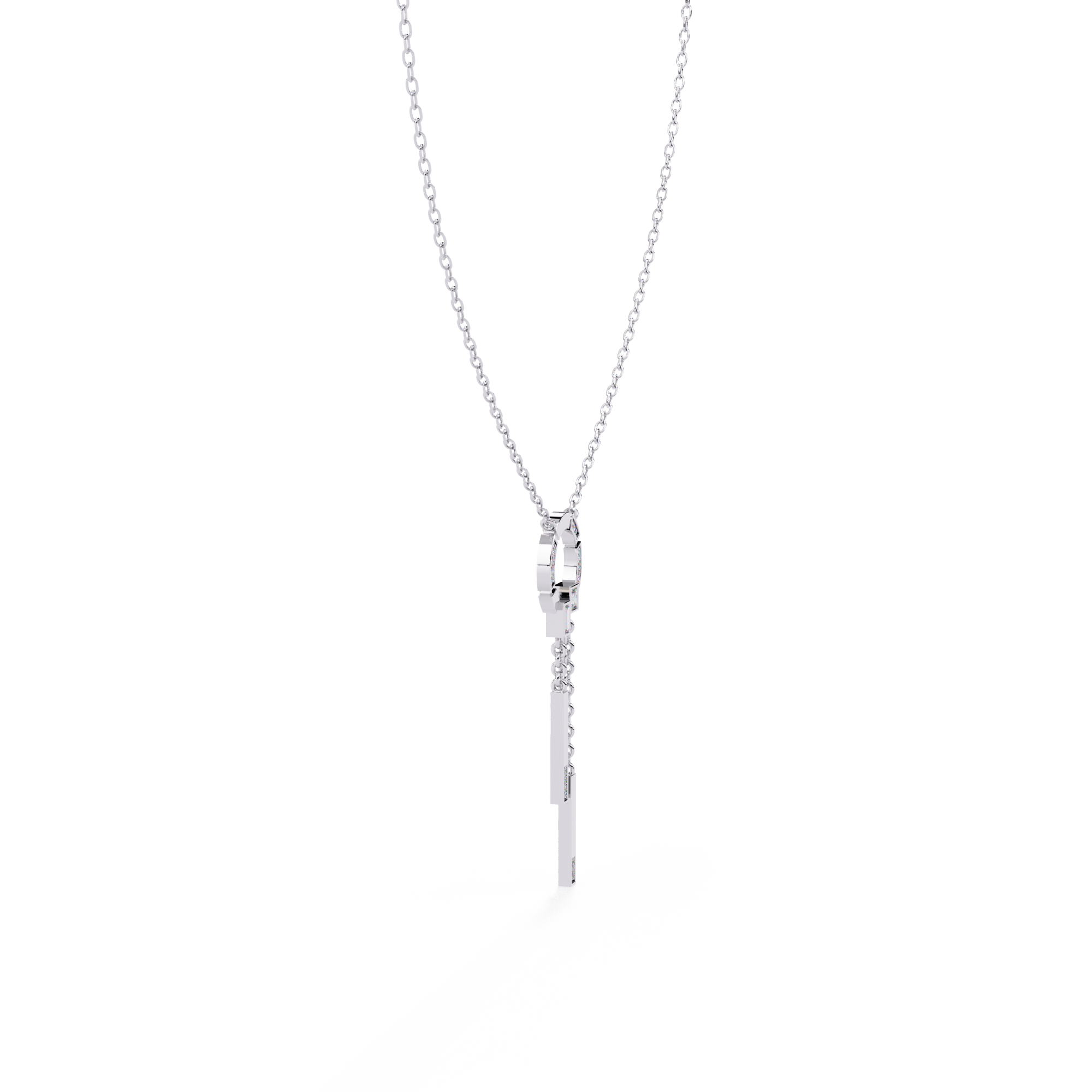 Solitairekart 0.38ct Natural Diamond Pendant-Necklace, HI Color, VS-SI Clarity