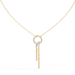 Solitairekart 0.38ct Lab Grown Diamond Chain-Necklace
