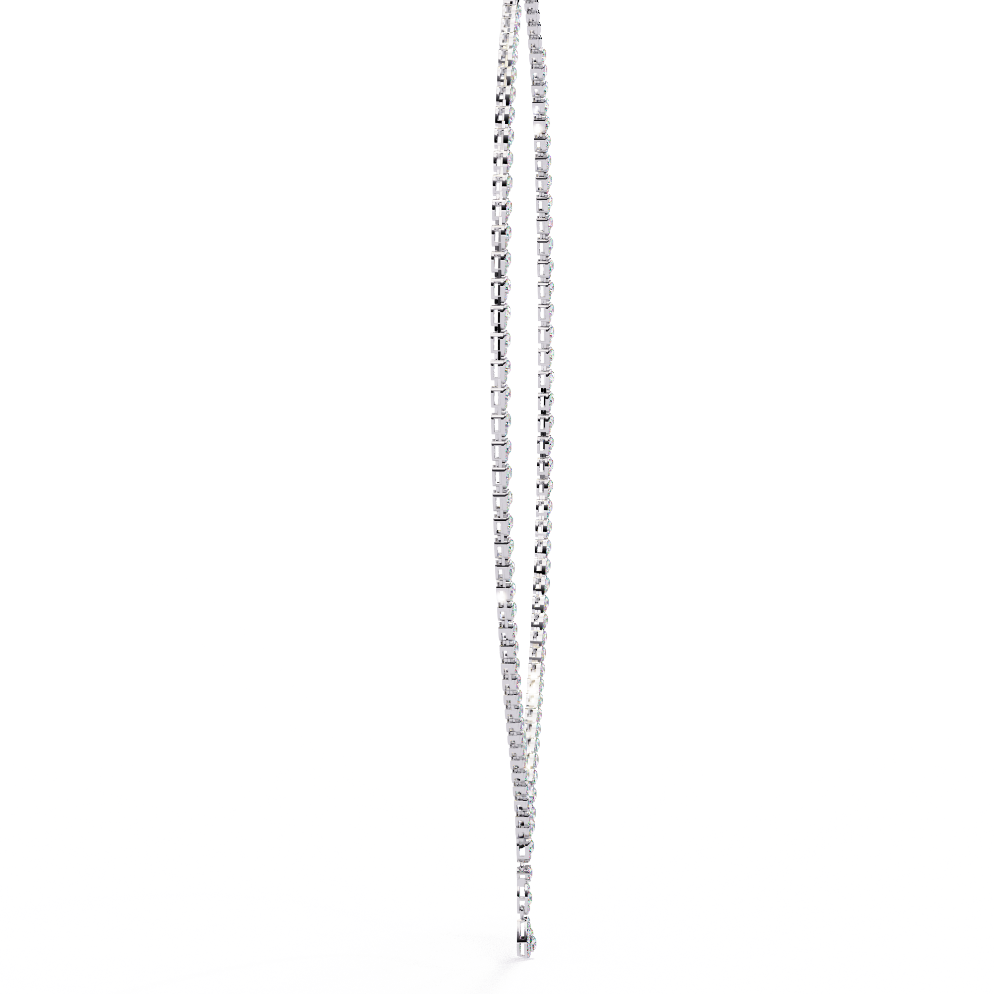 Solitairekart 4.52ct Teardrop  Lab Grown Diamond Necklace