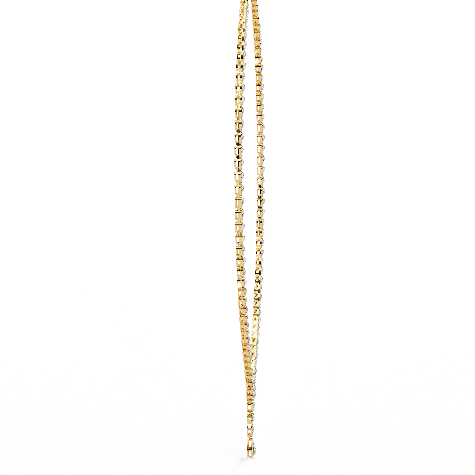 Solitairekart 4.52ct Teardrop  Lab Grown Diamond Necklace