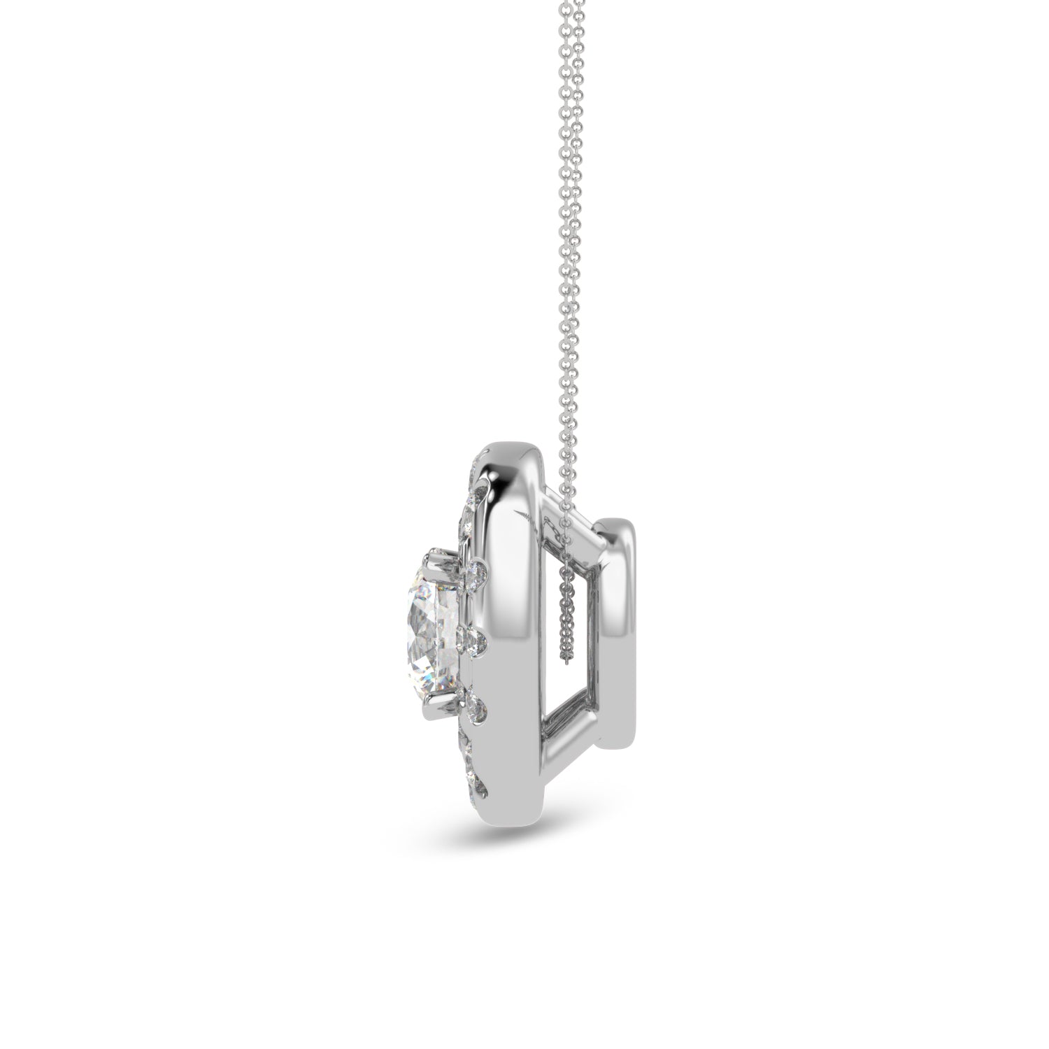 Buy 1.74Ct G Color VS1 Diamond Pendant | Solitairekart