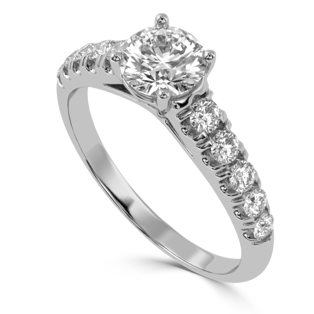 Buy 1.25Ct G VS1 Natural Diamond Ring | SolitaireKart