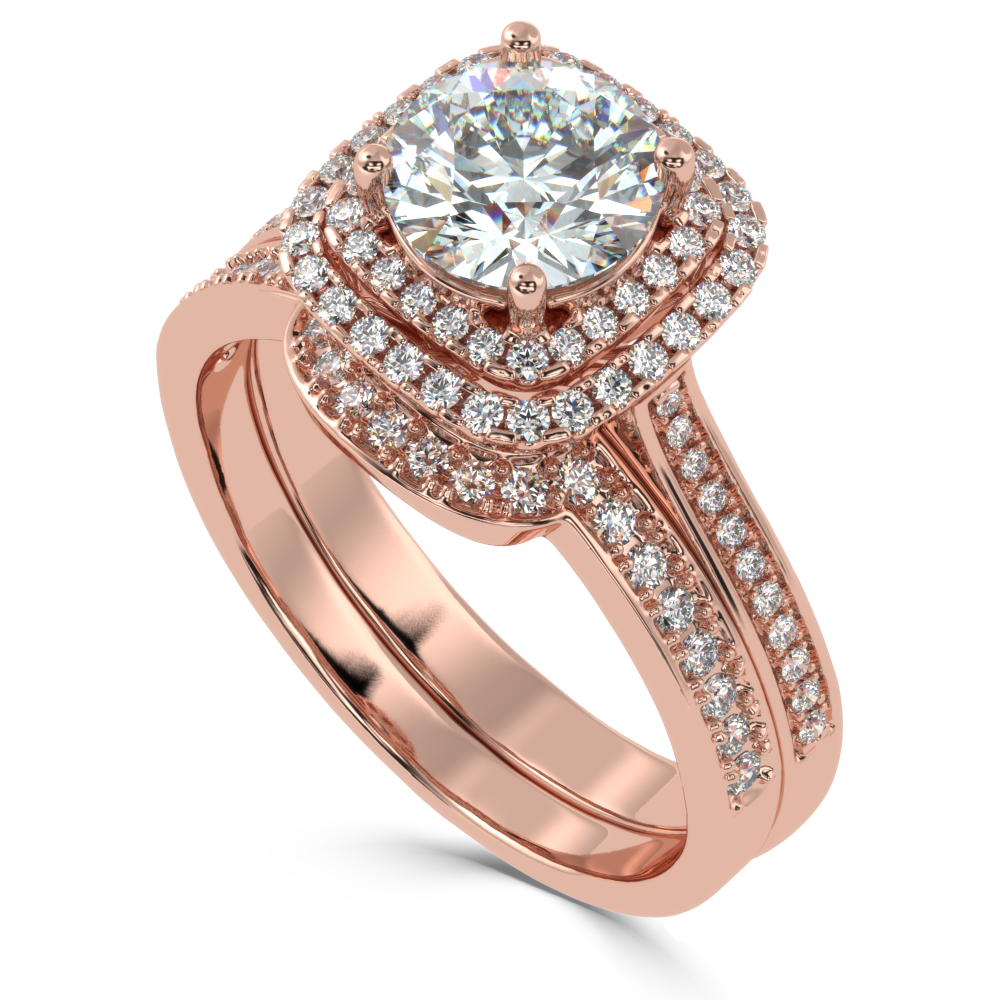 Buy 1.49Ct H VS1 Natural Diamond Ring | SolitaireKart