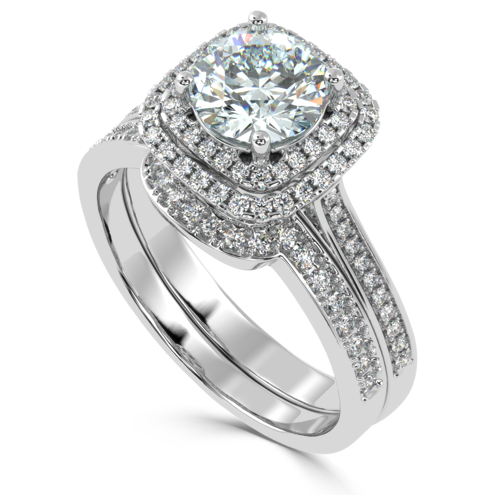 Buy 1.49Ct H VS1 Natural Diamond Ring | SolitaireKart
