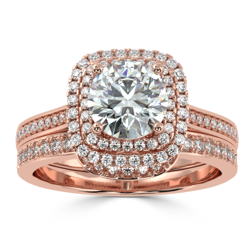 Buy 1.49Ct H VS1 Natural Diamond Ring | SolitaireKart