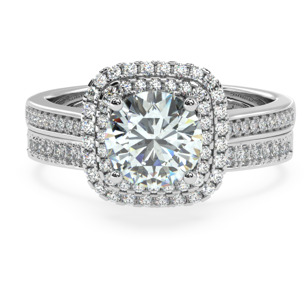 Buy 1.49Ct H VS1 Natural Diamond Ring | SolitaireKart